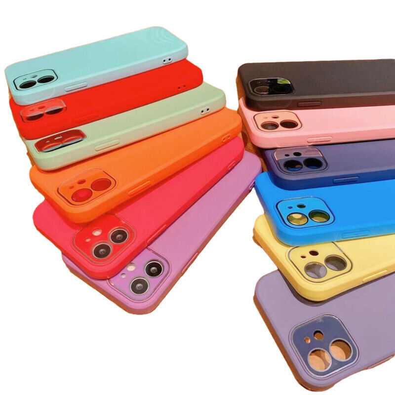 Shockproof Silicone Case for Iphone 14 15 Pro Max 13 Pro 12 11 XR 7 8 SE 15 Pro