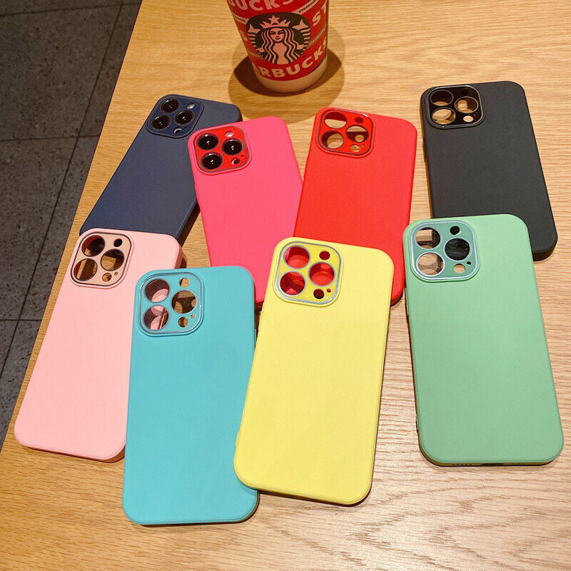 Shockproof Silicone Case for Iphone 14 15 Pro Max 13 Pro 12 11 XR 7 8 SE 15 Pro
