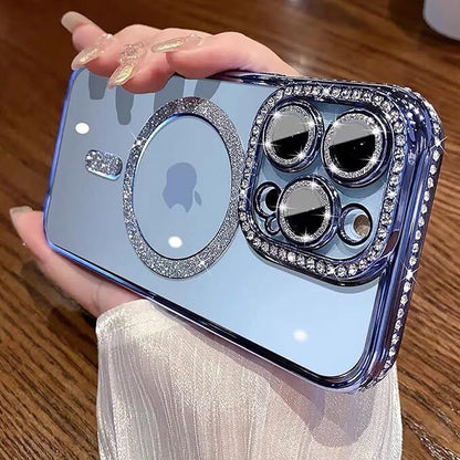 Case for Iphone 16 15 14 Pro Max plus 13 12 Shockproof Magnetic Silicone Cover